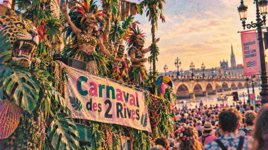 Carnaval de Bordeaux 2025 : la parade du 9 mars relie la rive droite à Pey-Berland