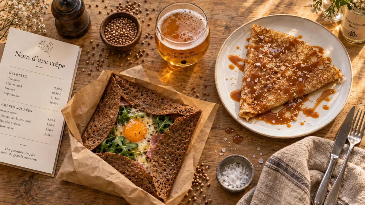 Crêperie à Bordeaux : galettes de sarrasin, cidre et caramel