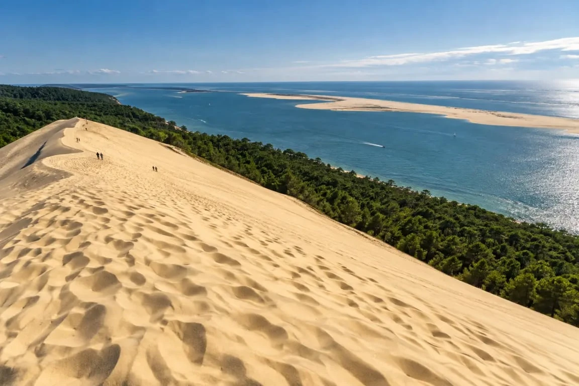 Activité bassin d’Arcachon : panorama depuis la Dune du Pilat