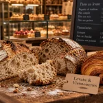 Meilleure boulangerie Bordeaux : pains au levain et viennoiseries