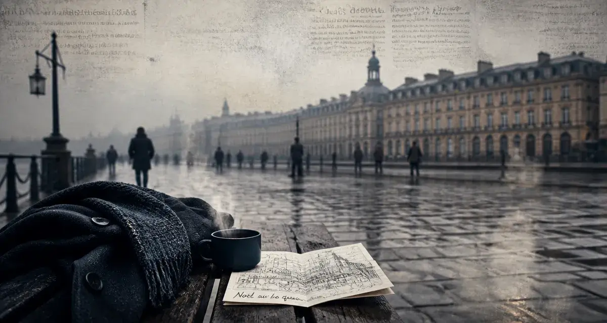 Que faire à Bordeaux le 25 décembre sur les quais, brume et pavés humides