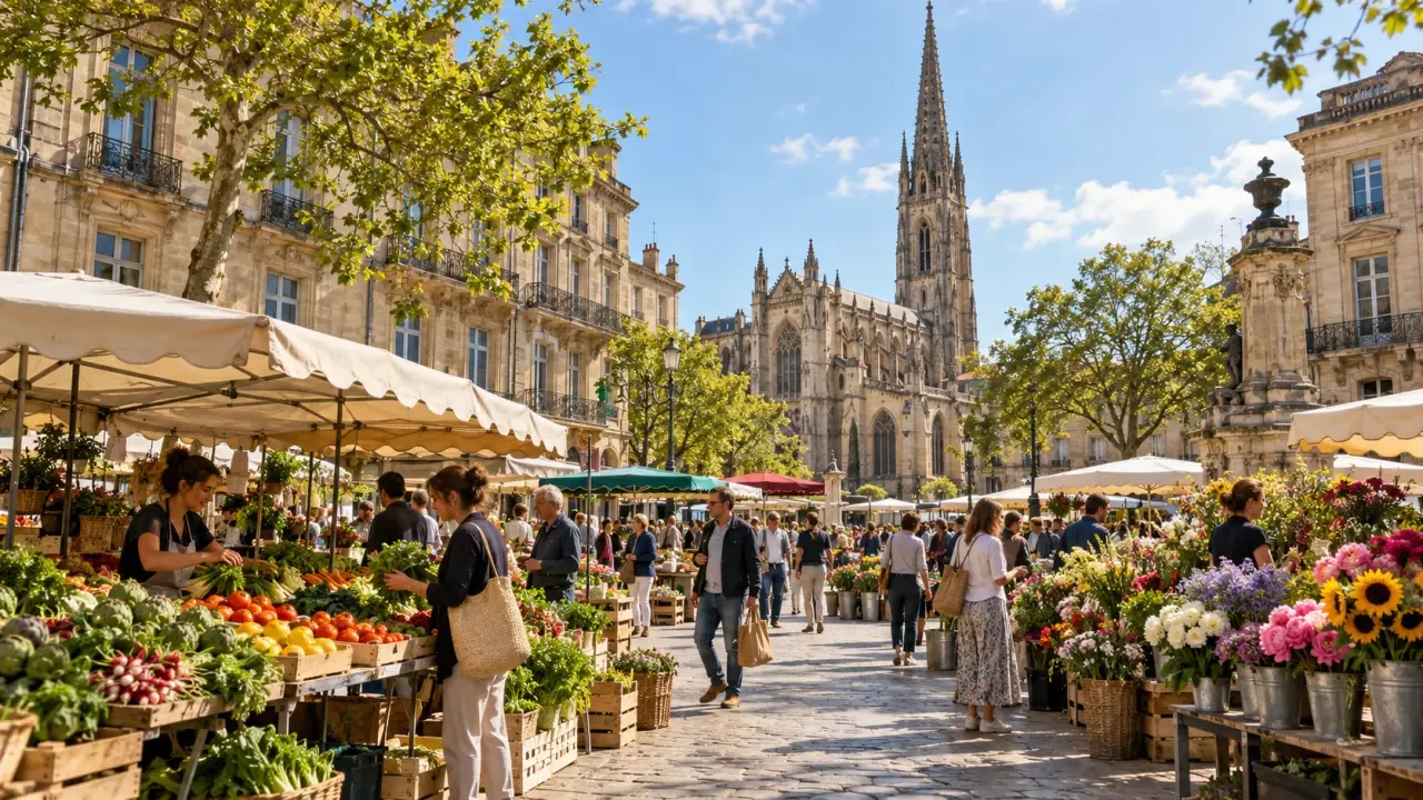Place de Bordeaux : ambiance de quartier autour de la place Saint-Michel