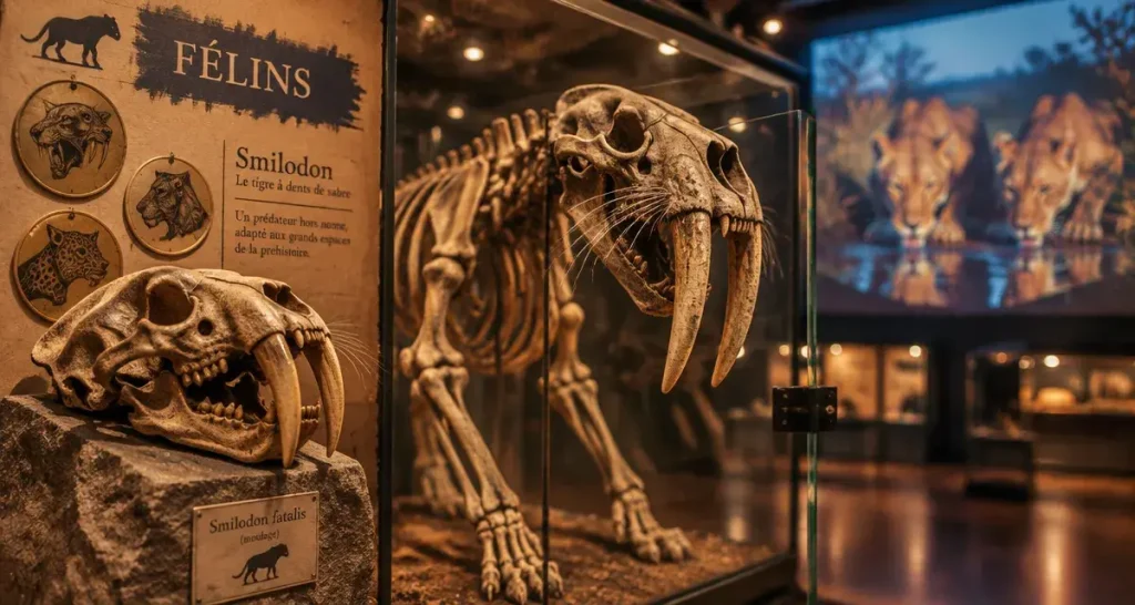 Au Muséum de Bordeaux, l’exposition Félins dévoile 55 spécimens