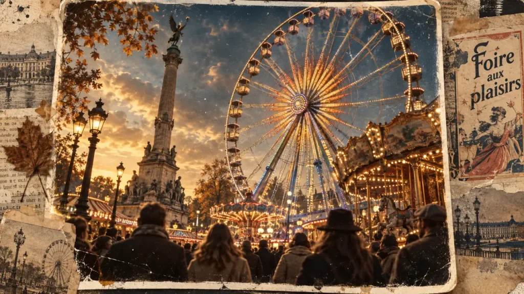 La foire aux plaisirs des Quinconces en 1956, à travers les archives