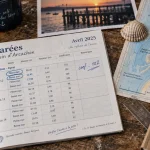 Marées bassin d Arcachon : horaires Eyrac et repères