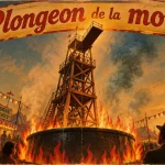 En 1955, le « plongeon de la mort » animait les Quinconces