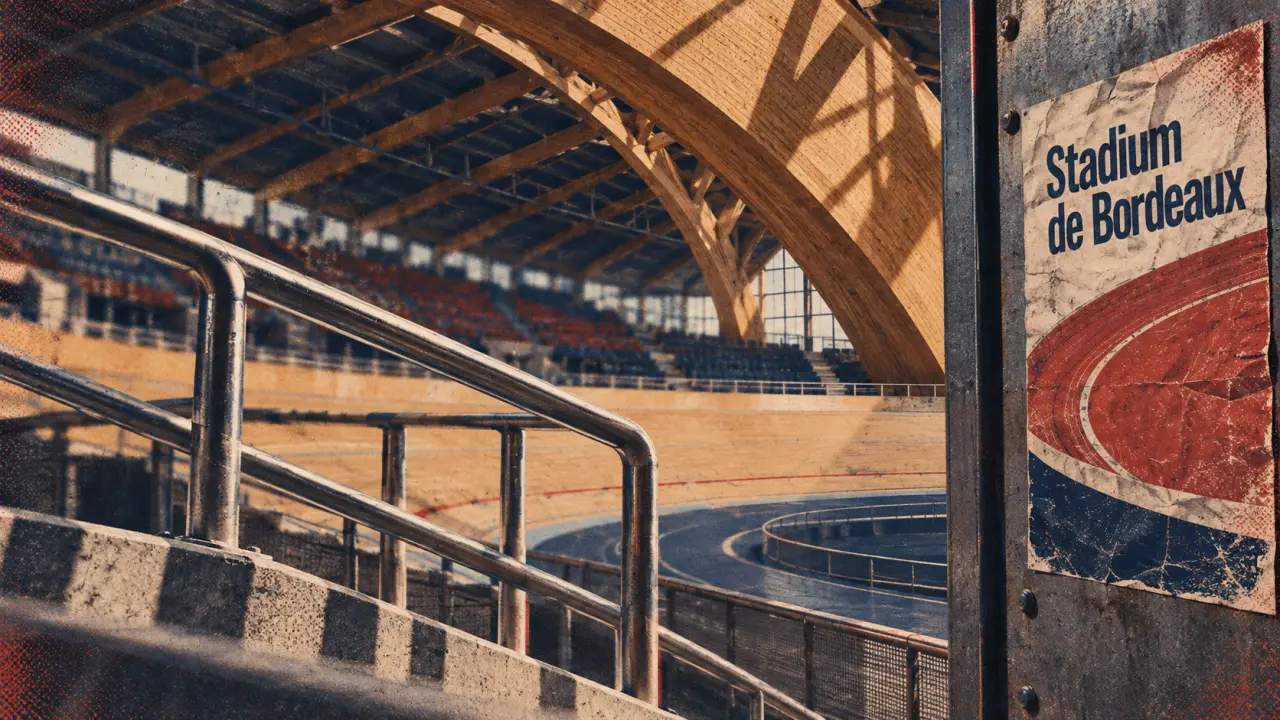 Le Stadium de Bordeaux, inauguré en 1989 dans le sillage des frères Lapébie