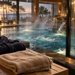 Thalasso bassin arcachon : serviette et bain d’eau de mer chauffée